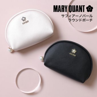 【公式】【サフィアーノパールラウンドポーチ】マリークワント MARY QUANT マリークヮント マリクワ おしゃれ 可愛い 女性 10代 20代 30代 誕生日 記念日 卒業祝い 入学祝 クリスマス ホワイトデー 就職祝い プレゼント
