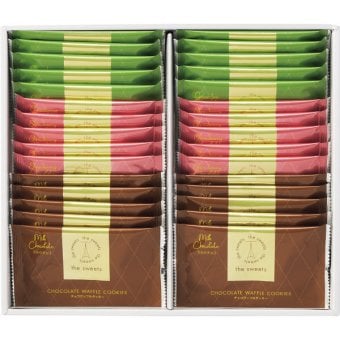 the sweets チョコワッフルクッキー(30枚) ／クッキー クッキー・焼き菓子 スイーツ・お菓子 食品 結婚祝い プレゼント ギフト 結婚内祝い 出産祝い 出産内祝い 送料無料 2026 送料無料 ギフト プレゼント プチギフト 内祝い 快気祝い 出産祝い 結婚祝い 引出物 新築祝い お返し