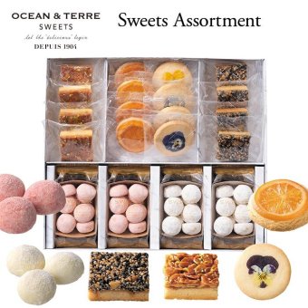 フルール＆フルーツコレクション 〈AS172〉 オーシャンテール スイーツ OCEAN&TERRE スウィーツ 出産内祝い 結婚内祝い 新築内祝い 結婚式 菓子折り 手土産 お菓子 otsv6
