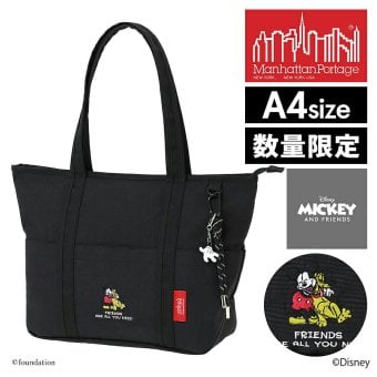 マンハッタンポーテージ ミッキーアンドフレンズ トートバッグ A4 トンプキンストートバッグMD MP1336ZMIC26 メンズ レディース 送料無料 誕生日プレゼント ギフト ラッピング無料 【正規代理店】