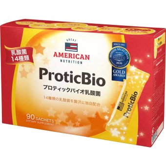 プロティックバイオ （PROTICBIO）乳酸菌　14種類の乳酸菌 　個包装　スティックタイプ　3g×90包　1日安量:1?3包 1歳以上　健康サポート　台湾　#12243　健康食品　家族　シェア プレゼント [賞味期限 2028.03.06]