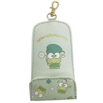 サンリオ リール付きキーケース けろけろけろっぴ 鍵ケース キーホルダー ランドセル 子供用 小学生 通学 キッズ 紛失防止 キャラクター グッズ 小物入れ サンリオ正規ライセンス品
