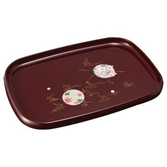 【ギフト対応無料】紀州塗 円華 13.0信貴長手盆 (2204096) ※送料無料(北海道・沖縄は除く)