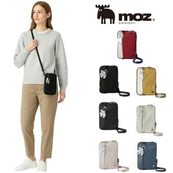 【moz】 zzrk03 2WAYスマホショルダー 斜め掛け 軽量 使いやすい かばん レディース プレゼント 母の日 敬老の日 ブラック