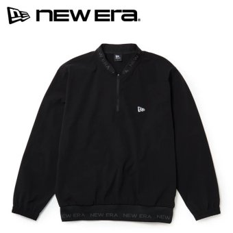 ニューエラ ゴルフ ジャケット ウィンドジャケット プルオーバー ブラック New Era Golf (15129425)  2026年秋冬モデル お誕生日祝い お祝い 記念品 お父さん 父の日 彼氏 男性 30代 40代 50代 60代 母の日 お母さん 還暦祝い 敬老の日 彼女 人気プレゼント プレゼント