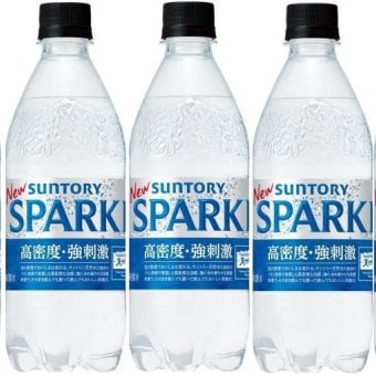 7本 サントリー 天然水 スパークリング 炭酸水 無糖 SPARKLING 500ml×7本