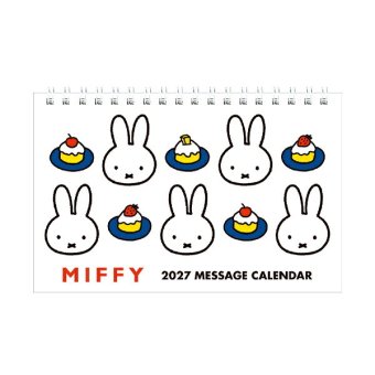 ミッフィー miffy 2027年 卓上カレンダー