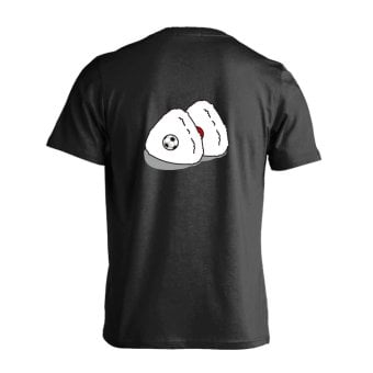 サッカー Tシャツ 半袖 メンズ ウェア レディース 練習着 ジュニア ドライ おもしろ tシャツ 速乾 名入れ スポーツ 女子 男子 チーム おしゃれ 文字入れ 「サッカーボール in おにぎり」 アートワークスコウベ 【送料無料】