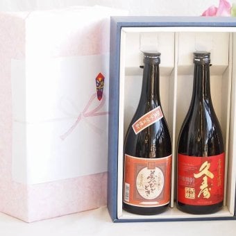 プレミアム焼酎 夢のひとときギフトボックス 本格芋焼酎 夢のひととき23°(大分県)720ml麦焼酎久寿41°(三重県)720ml