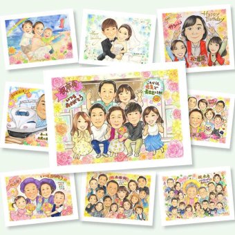 卒寿のプレゼントに、記念に残る似顔絵です。相談しながら作れる、あたたかな似顔絵ギフトです。 似顔絵 卒寿祝い ギフト プレゼント 手描き 名入れ 贈り物 卒寿 記念 米寿 長寿 大人数 おじいちゃん 祖父母 おばあちゃん 下書き確認 修正無料 名入れ 一生もの サプライズ 喜ばれる 親孝行 卒寿 一生もの 90歳 長寿祝い 闘病中の方への励まし 喜寿祝い 結婚祝い キレイ メモリアル