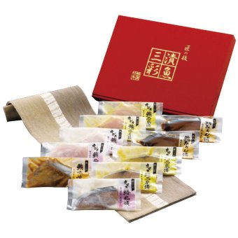 漬魚詰合せ 漬魚三彩 (TUS50SKC) [お中元][お歳暮] ※送料無料(北海道・沖縄・離島への配送不可)