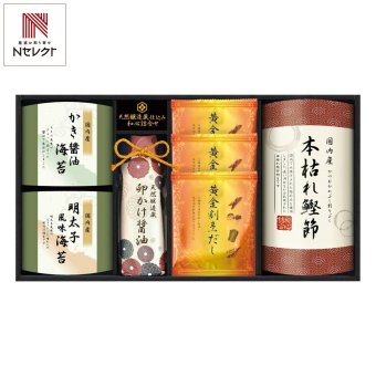 伊賀越 天然醸造蔵仕込み 和心詰合せ 醤油 鰹節 ギフトセット 5種入 調味料 詰め合わせ 卓上醤油 かつお節 しょうゆ 本枯れ節【北海道・沖縄県・離島 配送不可】