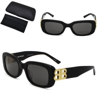 バレンシアガ サングラス BALENCIAGA BB0310SK-001 サングラス アジアンフィット ブラック グレー メンズ レディース ユニセックス