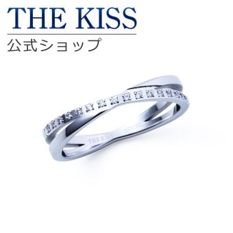 【ラッピング無料】THE KISS 公式ショップ 金属アレルギー対応 サージカルステンレス レディースリング アクセサリー ジュエリー  カップル 人気 ブランド THEKISS 指輪 TR1076CZ アニバーサリー