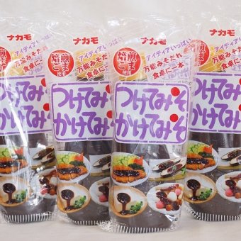 万能みそだれ つけてみそかけてみそ 焙煎ごま使用 ナカモ(愛知県)400ｇ×4本