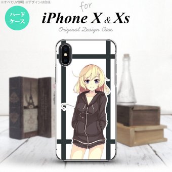 【iPhoneX】【スマホケース/スマホカバー】【アイフォンX】iPhoneX スマホケース カバー アイフォンX キャラB 黒 nk-ipx-1328【メール便送料無料】