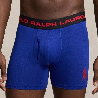 ポロラルフローレン：PERFECT POUCH ボクサーブリーフ (ヘリテージロイヤル)[ボクサーパンツ/ 男性下着/ メンズインナー/人気ブランド/おすすめギフト/誕生日プレゼント/メンズファッション]