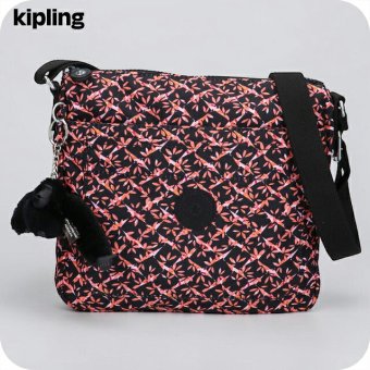 キプリング ショルダーバッグ レディース ブランド Kipling セバスチャン ロゴ ワンポイント 総柄 花・植物 KI4999-46X Dancing Bouquet
