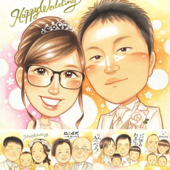 結婚式のギフトに、紹介で広がっている似顔絵ギフトです。修正無料で、納得しながら進められます。 贈り物 似顔絵 ウェルカムボード プレゼント ギフト 名入れ 手描き 結婚式 ウェディング 記念 婚礼 ブライダル カップル 両親 新婦 新郎 修正無料 名入れ 下書き確認 宝物 実績多数 親孝行 似てる 結婚式 思い出 ウェディング 一生もの 長寿祝い ホワイトデー メモリアル メモリアルギフト 初任給