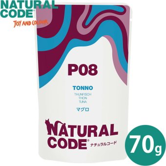 ナチュラルコード NATURAL CODE キャットフード ウェット パウチシリーズ フレークタイプ NCP8 マグロ パウチタイプ 70g