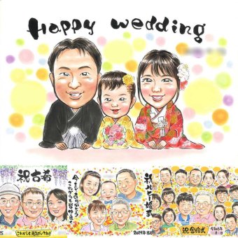 結婚式のギフトに、一度贈ると、また頼みたくなる似顔絵です。下書き確認ができるので、安心して贈れます。 ウェルカムボード 贈り物 似顔絵 名入れ 手描き ギフト プレゼント 結婚式 記念 婚礼 ブライダル ウェディング 両親 新郎 新婦 カップル 名入れ 修正無料 下書き確認 喜ばれる 宝物 一生もの 似てる 結婚式 ウェディング 一生もの 思い出 引っ越し 感動 ハロウィン 傘寿祝い 同窓会