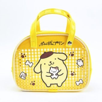 サンリオ ポムポムプリン ボストンバッグ風ポーチ Sanrio