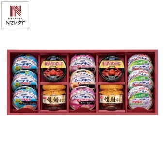 はごろもフーズ バラエティシーフードギフト 13点入 缶詰 瓶詰め 惣菜 詰め合わせ ツナ缶 かに缶【北海道・沖縄県・離島 配送不可】