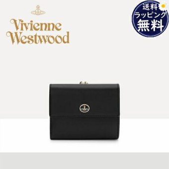 【無料ラッピング】 ヴィヴィアン ウエストウッド Vivienne Westwood 財布 折財布 ヴィンテージ オーブ Vintage Orb Clasp 三つ折りウォレット ブラック ブランド 正規品 新品 ギフト プレゼント 人気 おすすめ 誕生日 記念日 クリスマス 送料無料 vwt522434