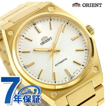 オリエント コンテンポラリー フルッソ 自動巻き 腕時計 ブランド メンズ ORIENT Contemporary RN-BB0201S アナログ ホワイト ゴールド 白