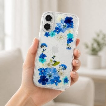 【ほぼ全機種対応スマホケース❁】押し花スマホケース NO.608（着日指定不可） iPhone/Xperia/AQUOS/Galaxy他