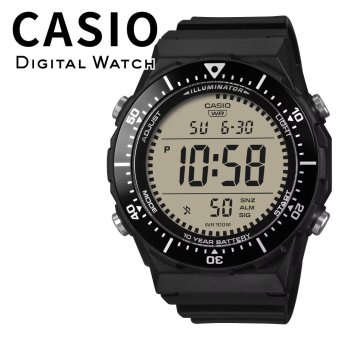 箱なし カシオ 腕時計 メンズ CASIO デジタル ブラック 10年電池 100m防水 デュアルタイム タイマー LEDライト スポーツ アウトドア 海外モデル 逆輸入 プレゼント ギフト 成人 卒業 入学