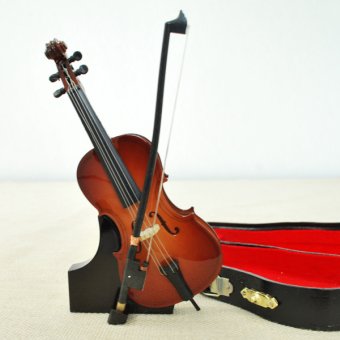 ミニチュア楽器！チェロ　15cmサイズ♪この商品はお取り寄せ商品です♪♪【楽器-音楽雑貨】