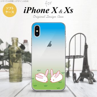 【iPhoneX】【スマホケース/スマホカバー】【アイフォンX】iPhoneX スマホケース カバー アイフォンX ウサギ  nk-ipx-tp865【メール便送料無料】