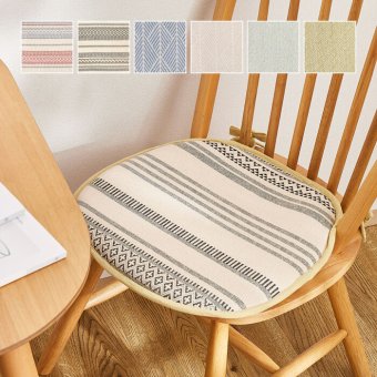 座布団 インド綿 馬蹄クッション テラ クラック アルト 43×41cm 綿100% バテイクッション シートクッション 座布団 ウレタン ふっくら ナチュラルな雰囲気で使いやすい おしゃれな馬蹄クッション 座ぶとん ざぶとん フロアクッション 寝具