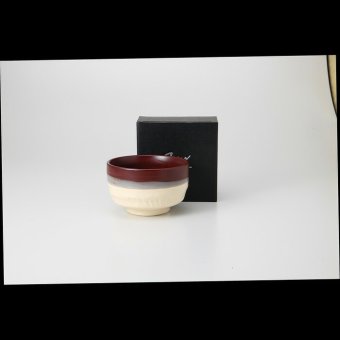 暖彩 赤白 抹茶碗 陶器 美濃焼 やきものの里から、暮らしを贈ります。　ギフト 食器 セット テーブルウェア
