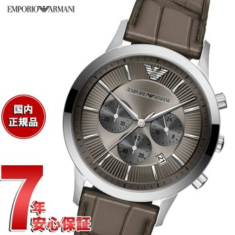 エンポリオアルマーニ EMPORIO ARMANI 腕時計 メンズ クロノグラフ レザー AR11821【2026 新作】