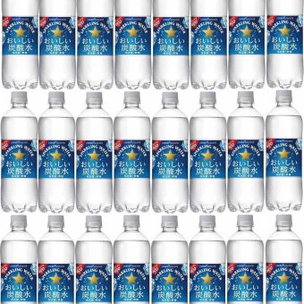 ポッカサッポロクリア(旧おいしい炭酸水)タンサン ペットボトル 無糖0cal 600ml×45本