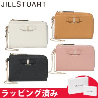 ジル スチュアート マルチケース レディース 牛革 ミスティ キーチェーン カードケース ギフト JILL STUART