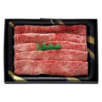 近江牛 すきやき肉 (ARE-025) [お中元][お歳暮] ※送料無料(北海道・沖縄・離島への配送不可)
