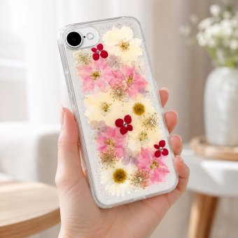 【ほぼ全機種対応スマホケース❁】押し花スマホケース NO.692（着日指定不可） 押し花＆レジン iPhone/Xperia/AQUOS/Galaxy他
