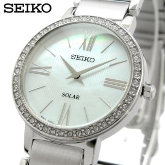 SEIKO 腕時計 セイコー 時計 ウォッチ ソーラークォーツ ビジネス カジュアル レディース SUP431P1 海外モデル [並行輸入品]
