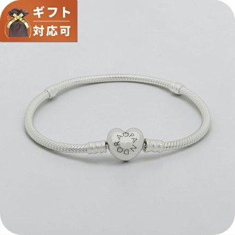 パンドラ PANDORA Moments Heart & Snake Chain Bracelet アクセサリーブレスレット 594594c00-16(590719-16) レディースシルバー