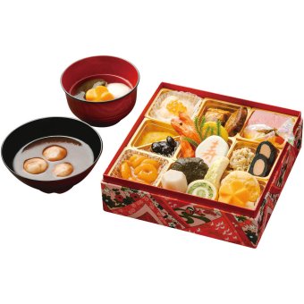 【75517】やわらかおせち（お餅雑煮とおしるこ付） Q41-11C おせち 2027 お節 お正月 オードブル 新年