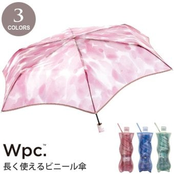 折りたたみ傘 フラワーベースアンブレラ ミニ ビニール傘 雨傘 折りたたみ 傘  PT-0081-002 可愛い おしゃれ 通勤 通学 映え 花瓶 収納ケース 旅行 レディース