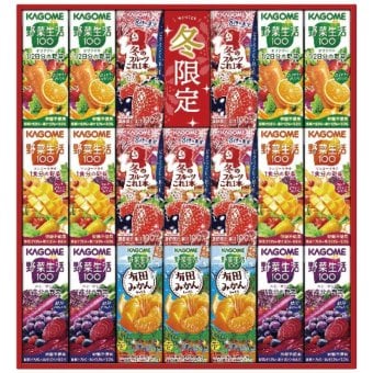 【ギフト対応無料】お歳暮・冬ギフト カゴメ すこやかウィンターバラエティギフト(紙容器) KYJ-30W (KYJ-30W) ※送料無料(北海道・沖縄は除く)