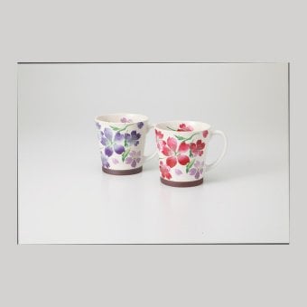 華化粧 ペアマグ 陶器 美濃焼 やきものの里から、暮らしを贈ります。　ギフト 食器 セット テーブルウェア