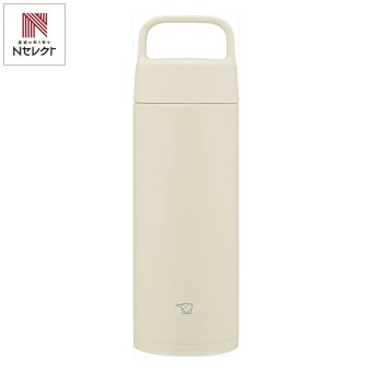 象印 ステンレスマグ ハンドル付き 500ml エクリュ マグボトル 保温保冷 食器洗い乾燥機対応【北海道・沖縄県・離島 配送不可】