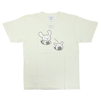 サンリオ シナモロール × なんでもいきもの Tシャツ(M) アイボリー シナモン アパレル Sanrio 送料込み
