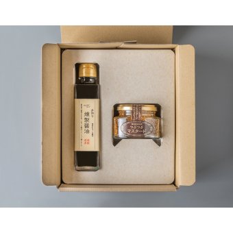 燻製ギフトA つぶつぶマスタード 燻製醤油 調味料・醤油 プレゼント【送料無料※一部地域除く】