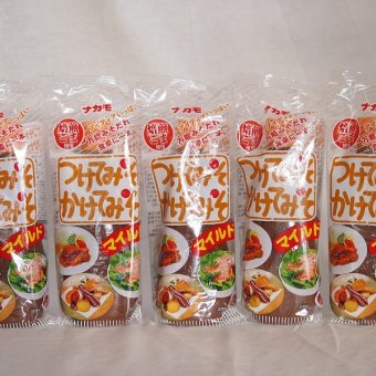 万能みそだれ マイルドつけてみそかけてみそ 焙煎ごま使用 ナカモ(愛知県)400ｇ×5本